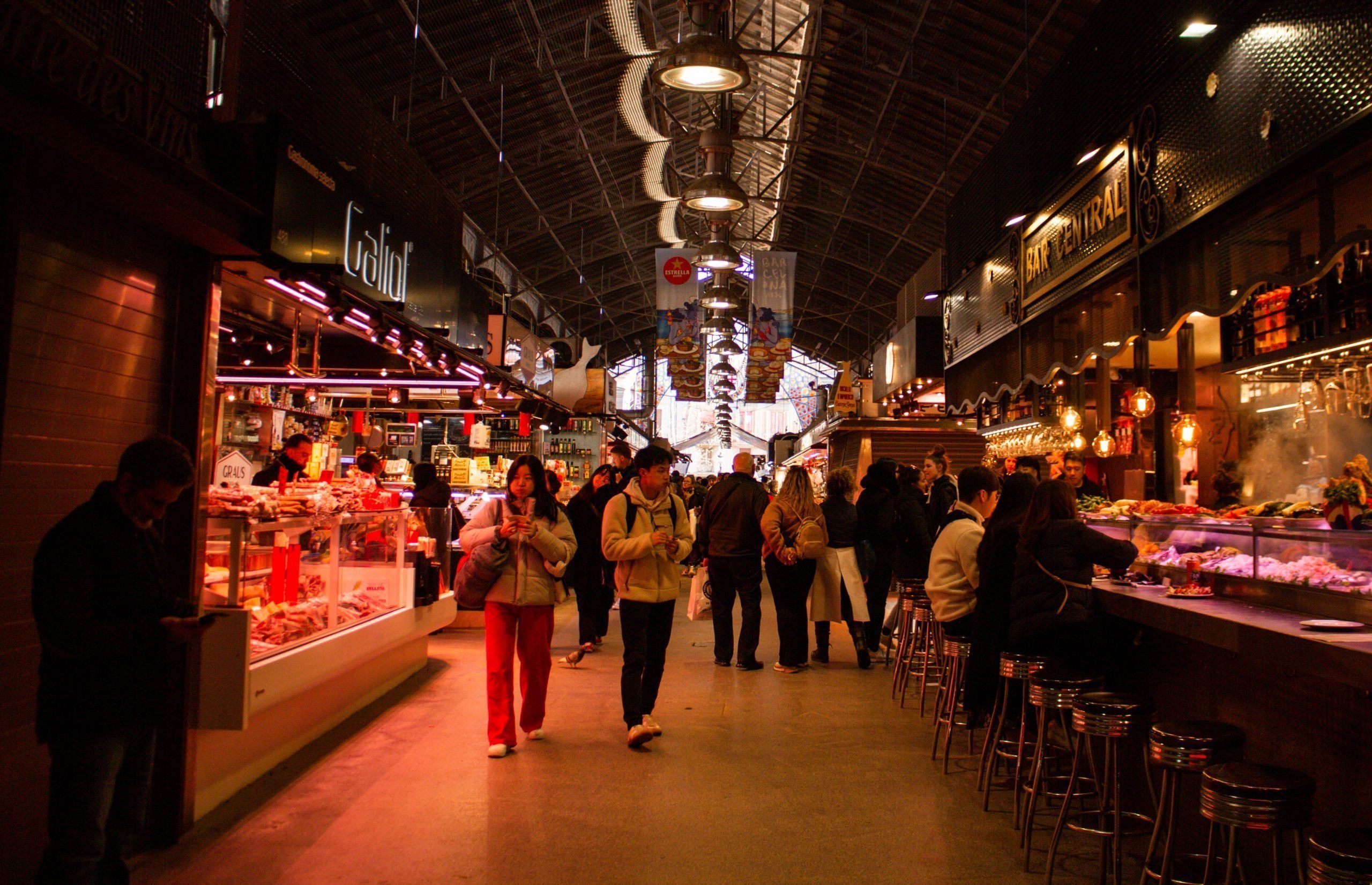 Mercado de la Boquería de Barcelona