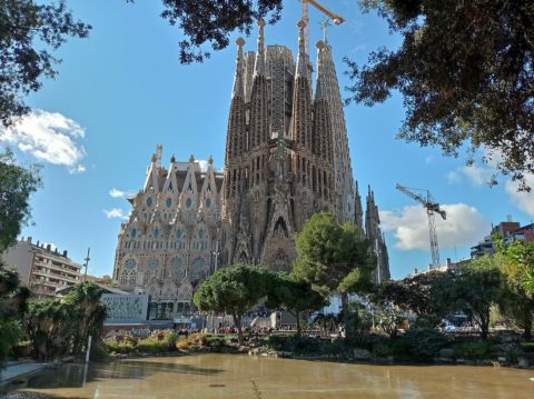 basilica de la sagrada familia, barcelona, españa
